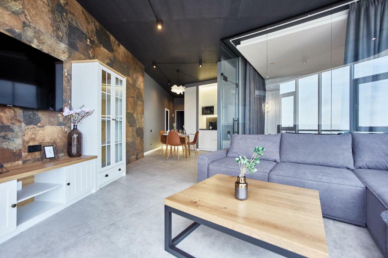 Gagarin Plaza Luxury Sea View Apartments Oldenburg Bagian luar foto